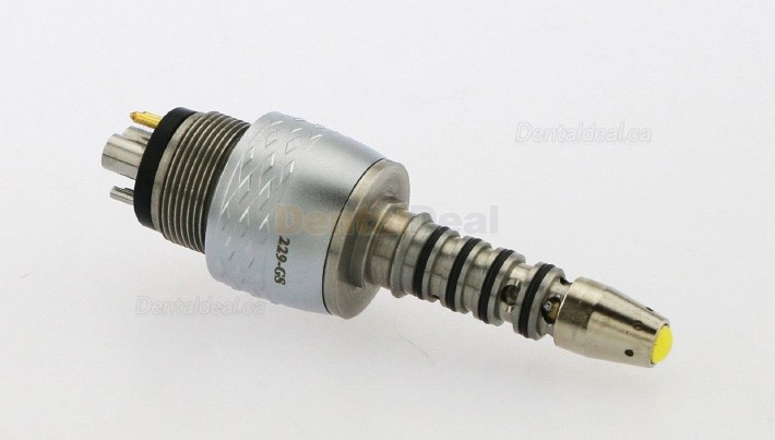 YUSENDENT COXO CX229-GS Dental LED Quick Coupling 6 Holes Fit Sirona R/F Turbine Handpiece